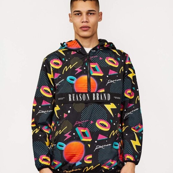 Reason Brand Clothing Matter Anorak Jacket XXL - Picture 1 of 9